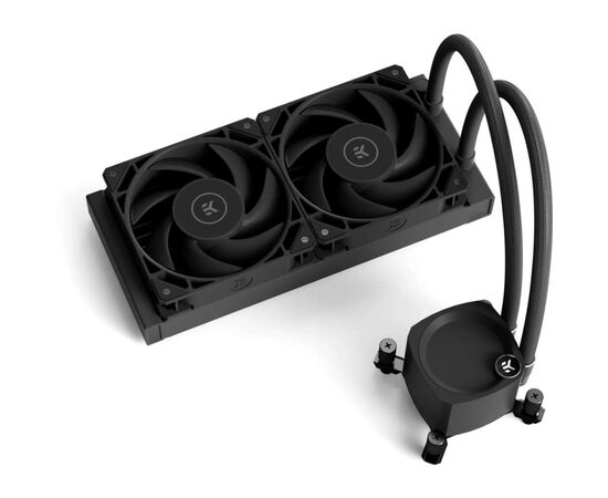 Система водяного охлаждения Ekwb EK-Nucleus AIO CR240 Dark (3831109900185), изображение 2 Система водяного охлаждения Ekwb EK-Nucleus AIO CR240 Dark (3831109900185), изображение 2