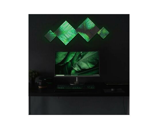 Гирлянда Twinkly Панель Smart LED Squares 3 RGB, Gen II, IP20, 16x16см, for TWQ064STW-07-BEU (TWQ064STW-03-BAD), изображение 7 Гирлянда Twinkly Панель Smart LED Squares 3 RGB, Gen II, IP20, 16x16см, for TWQ064STW-07-BEU (TWQ064STW-03-BAD), изображение 7