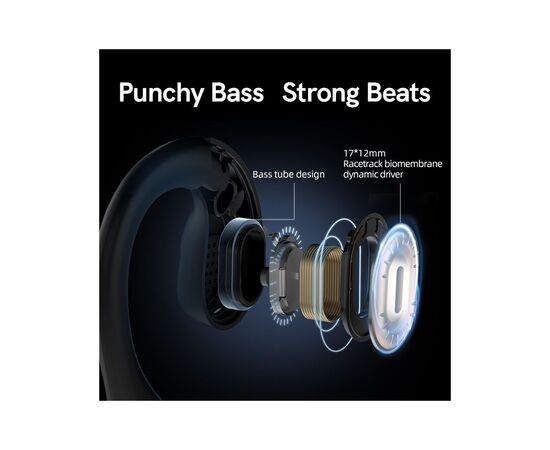 Наушники QCY Crossky Link T22 Midnight Black (1006575), изображение 10 Наушники QCY Crossky Link T22 Midnight Black (1006575), изображение 10