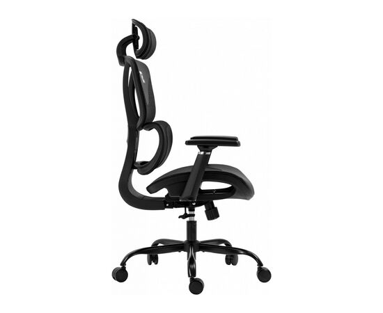 Кресло игровое GT Racer X-6005 Black, изображение 3 Кресло игровое GT Racer X-6005 Black, изображение 3