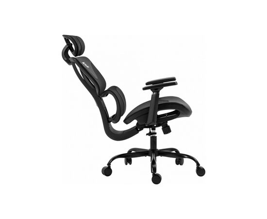 Кресло игровое GT Racer X-6005 Black, изображение 4 Кресло игровое GT Racer X-6005 Black, изображение 4