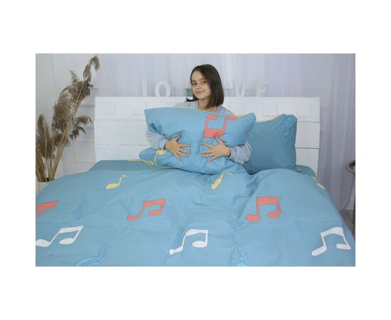 Постільна білизна MirSon Бязь Ranforce Elite 17-0421 Music Односпальний (2200004667140), зображення 5