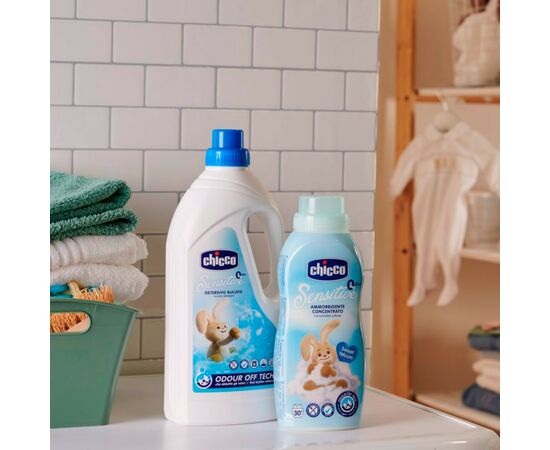 Гель для стирки Chicco Sensitive для детских вещей 1.5 л (8058664122325), изображение 8 Гель для стирки Chicco Sensitive для детских вещей 1.5 л (8058664122325), изображение 8