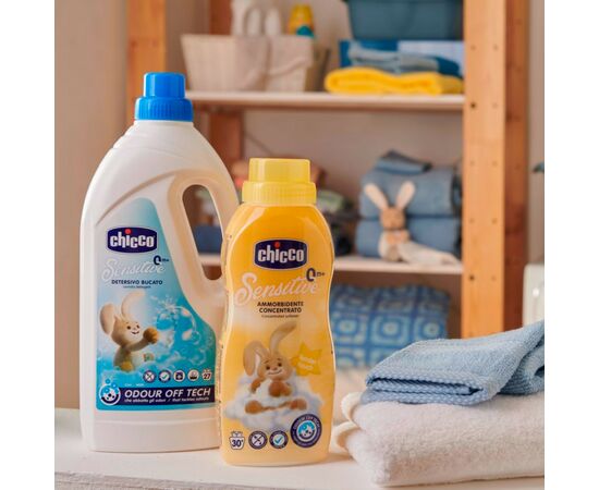 Гель для стирки Chicco Sensitive для детских вещей 1.5 л (8058664122325), изображение 9 Гель для стирки Chicco Sensitive для детских вещей 1.5 л (8058664122325), изображение 9
