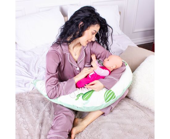 Подушка MirSon для беременных и кормления №8317 Print Line 19-2508 Sabbia Бязь 30х170х20 см (2200006200420), изображение 7 Подушка MirSon для беременных и кормления №8317 Print Line 19-2508 Sabbia Бязь 30х170х20 см (2200006200420), изображение 7