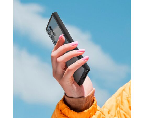 Чехол для моб. телефона Spigen Samsung Galaxy S23 Ultra Ultra Hybrid, Matte Black (ACS05618), изображение 7 Чехол для моб. телефона Spigen Samsung Galaxy S23 Ultra Ultra Hybrid, Matte Black (ACS05618), изображение 7