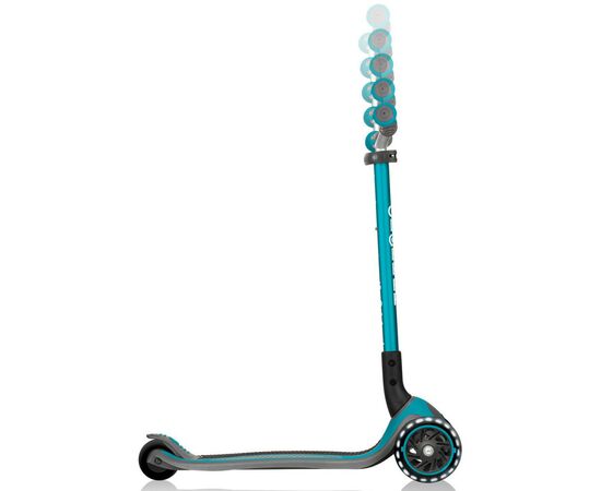 Самокат Globber Master Lights бирюзовый (662-105-2), изображение 10