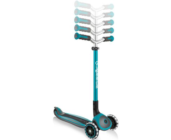 Самокат Globber Master Lights бирюзовый (662-105-2), изображение 11