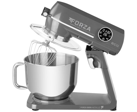 Кухонний комбайн ECG FORZA 6600 Metallo Scuro, зображення 3 Кухонний комбайн ECG FORZA 6600 Metallo Scuro, зображення 3