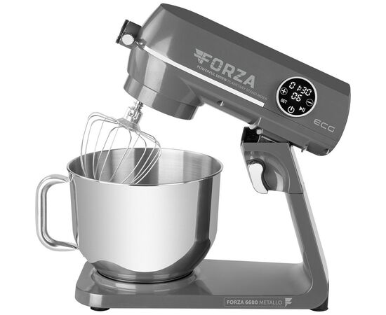 Кухонний комбайн ECG FORZA 6600 Metallo Scuro, зображення 4 Кухонний комбайн ECG FORZA 6600 Metallo Scuro, зображення 4
