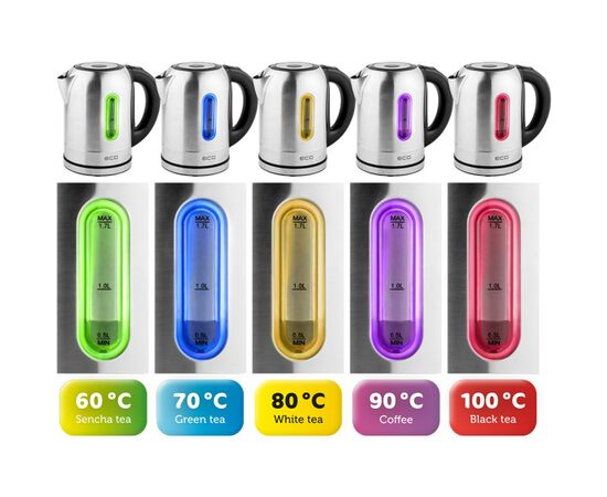 Электрочайник ECG RK 1785 Colore (RK1785 Colore), изображение 12 Электрочайник ECG RK 1785 Colore (RK1785 Colore), изображение 12