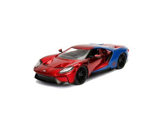 Машина Jada металлическая Марвел Человек-паук Ford GT (2017) + фигурка Человека-паука 1:24 (253225002), изображение 5 Машина Jada металлическая Марвел Человек-паук Ford GT (2017) + фигурка Человека-паука 1:24 (253225002), изображение 5