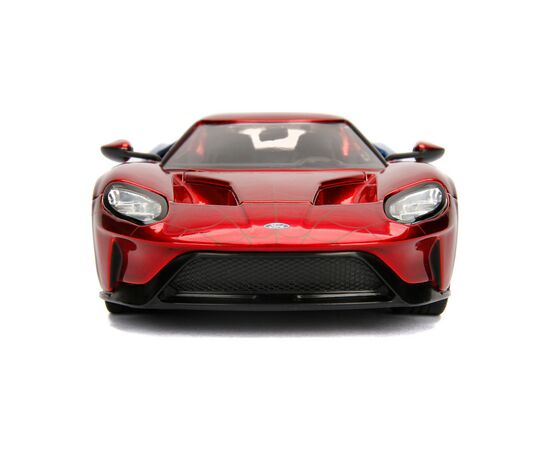 Машина Jada металлическая Марвел Человек-паук Ford GT (2017) + фигурка Человека-паука 1:24 (253225002), изображение 6 Машина Jada металлическая Марвел Человек-паук Ford GT (2017) + фигурка Человека-паука 1:24 (253225002), изображение 6