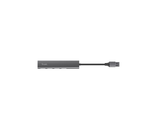 Концентратор Halyx 4-Port USB-A 3.2 Grey Trust (24947_TRUST), изображение 3 Концентратор Halyx 4-Port USB-A 3.2 Grey Trust (24947_TRUST), изображение 3
