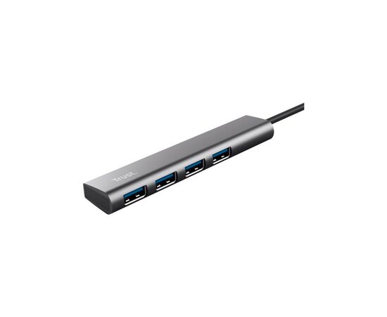 Концентратор Halyx 4-Port USB-A 3.2 Grey Trust (24947_TRUST), изображение 5 Концентратор Halyx 4-Port USB-A 3.2 Grey Trust (24947_TRUST), изображение 5