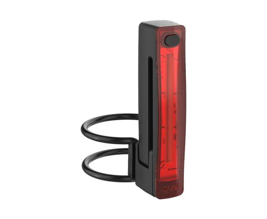 Задняя велофара Knog Plus Rear 20 Lumens Black (12142)