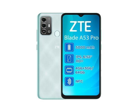Мобильный телефон ZTE Blade A53 Pro 4/64GB Green