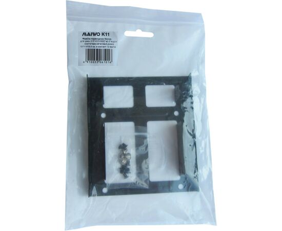 Фрейм-переходник Maiwo 2x2.5" HDD/SSD 3.5" (K11), изображение 10 Фрейм-переходник Maiwo 2x2.5" HDD/SSD 3.5" (K11), изображение 10