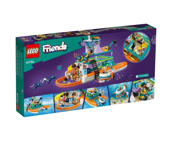 Конструктор LEGO Friends Човен морської рятувальної бригади 717 деталей (41734), зображення 10 Конструктор LEGO Friends Човен морської рятувальної бригади 717 деталей (41734), зображення 10