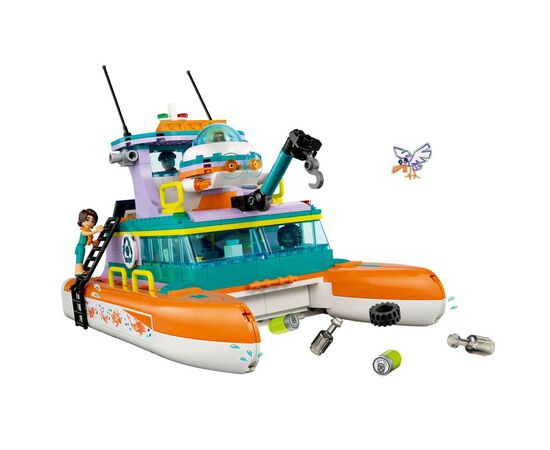 Конструктор LEGO Friends Човен морської рятувальної бригади 717 деталей (41734), зображення 3 Конструктор LEGO Friends Човен морської рятувальної бригади 717 деталей (41734), зображення 3