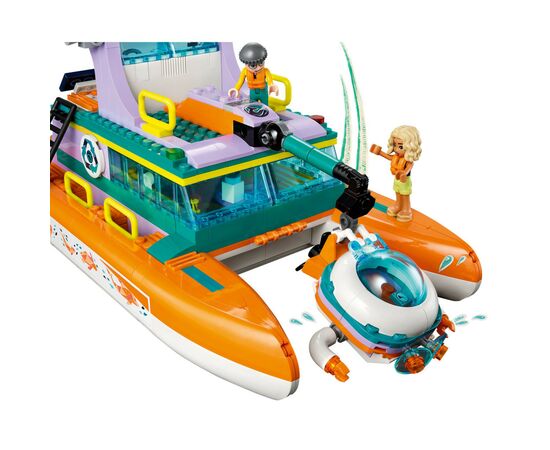 Конструктор LEGO Friends Човен морської рятувальної бригади 717 деталей (41734), зображення 5 Конструктор LEGO Friends Човен морської рятувальної бригади 717 деталей (41734), зображення 5
