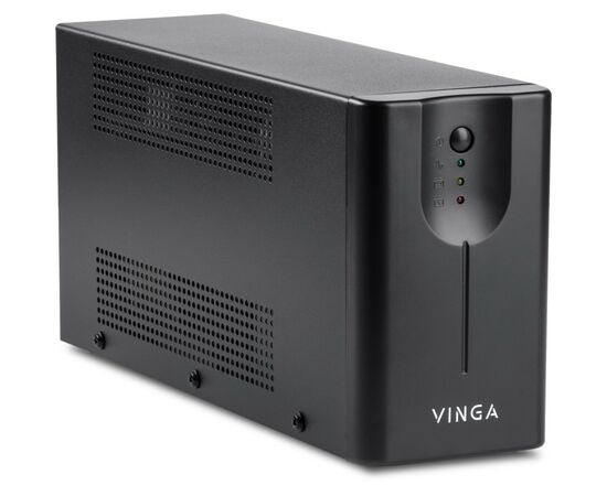 Источник бесперебойного питания Vinga LED 1500VA metal case (VPE-1500M), изображение 2 Источник бесперебойного питания Vinga LED 1500VA metal case (VPE-1500M), изображение 2
