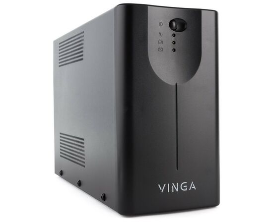 Источник бесперебойного питания Vinga LED 1500VA metal case (VPE-1500M), изображение 5 Источник бесперебойного питания Vinga LED 1500VA metal case (VPE-1500M), изображение 5