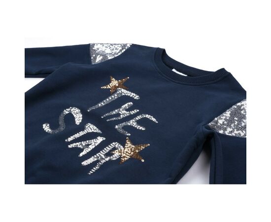 Набор детской одежды Breeze "The star" с пайетками (9679-140G-blue), изображение 7