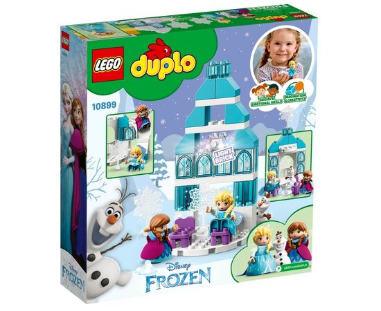 Конструктор LEGO DUPLO Крижаний замок 59 деталей (10899), зображення 12 Конструктор LEGO DUPLO Крижаний замок 59 деталей (10899), зображення 12