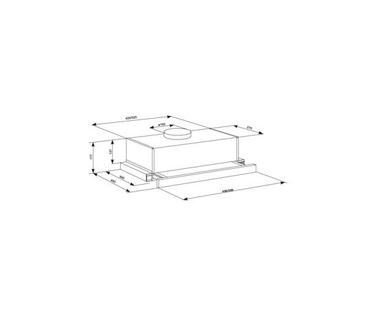 Вытяжка кухонная Eleyus Cyclon 700 60 BR, изображение 12 Вытяжка кухонная Eleyus Cyclon 700 60 BR, изображение 12