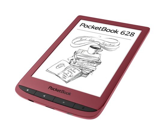 Электронная книга Pocketbook 628 Touch Lux5 Ruby Red (PB628-R-CIS), изображение 7 Электронная книга Pocketbook 628 Touch Lux5 Ruby Red (PB628-R-CIS), изображение 7