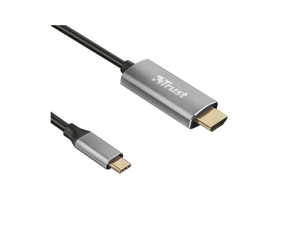 Переходник Trust Calyx USB-C to HDMI Adapter Cable (23332_TRUST), изображение 3 Переходник Trust Calyx USB-C to HDMI Adapter Cable (23332_TRUST), изображение 3