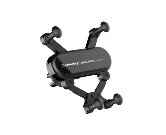Універсальний автотримач ColorWay Gravity Sensor Holder Black (CW-CHG11-BK)
