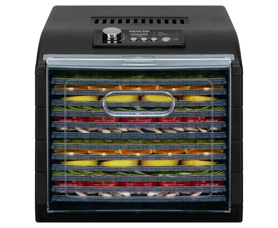 Сушка для овощей и фруктов Sencor SFD 6600BK, изображение 2 Сушка для овощей и фруктов Sencor SFD 6600BK, изображение 2