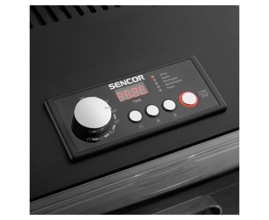 Сушка для овощей и фруктов Sencor SFD 6600BK, изображение 7 Сушка для овощей и фруктов Sencor SFD 6600BK, изображение 7