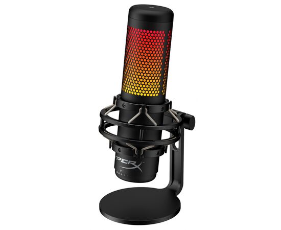Мікрофон HyperX QuadCast S Black (4P5P7AA), зображення 2 Мікрофон HyperX QuadCast S Black (4P5P7AA), зображення 2
