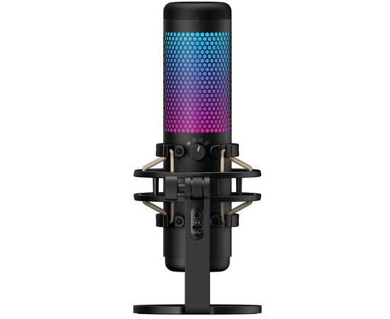Мікрофон HyperX QuadCast S Black (4P5P7AA), зображення 3 Мікрофон HyperX QuadCast S Black (4P5P7AA), зображення 3