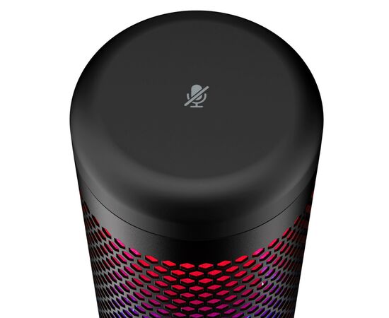 Мікрофон HyperX QuadCast S Black (4P5P7AA), зображення 7 Мікрофон HyperX QuadCast S Black (4P5P7AA), зображення 7