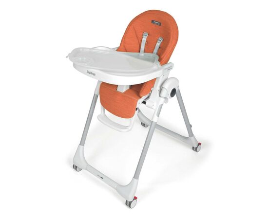 Стульчик для кормления Peg-Perego Prima Pappa Follow Me Wonder Orange (IH01000000WD48), изображение 2 Стульчик для кормления Peg-Perego Prima Pappa Follow Me Wonder Orange (IH01000000WD48), изображение 2