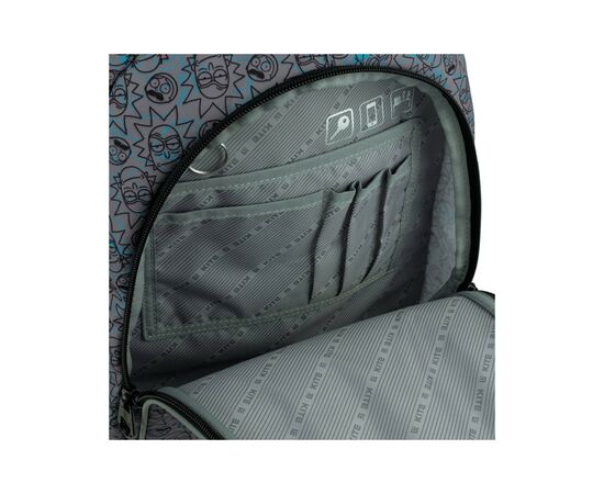 Рюкзак школьный Kite Education teens 8001L Rick and Morty (RM22-8001L), изображение 8 Рюкзак школьный Kite Education teens 8001L Rick and Morty (RM22-8001L), изображение 8
