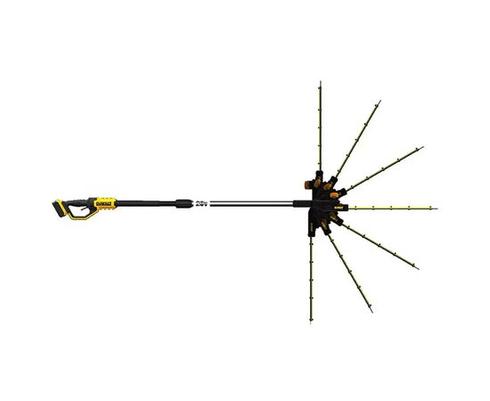 Кусторез DeWALT DCMPH566P1, изображение 4 Кусторез DeWALT DCMPH566P1, изображение 4