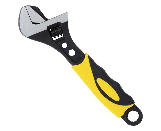 Ключ Sigma разводной с переставной губкой 150мм, 0-24мм CrV (TPR) (4100911), изображение 4 Ключ Sigma разводной с переставной губкой 150мм, 0-24мм CrV (TPR) (4100911), изображение 4