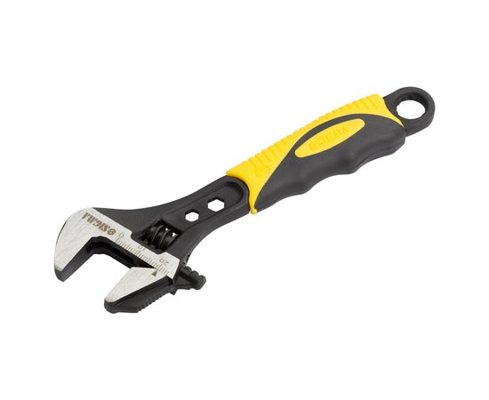 Ключ Sigma разводной с переставной губкой 150мм, 0-24мм CrV (TPR) (4100911), изображение 7 Ключ Sigma разводной с переставной губкой 150мм, 0-24мм CrV (TPR) (4100911), изображение 7