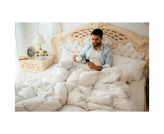 Одеяло MirSon пуховое Raffaello 053 зима+ 220x240 см (2200000018540/2200005895061), изображение 8 Одеяло MirSon пуховое Raffaello 053 зима+ 220x240 см (2200000018540/2200005895061), изображение 8