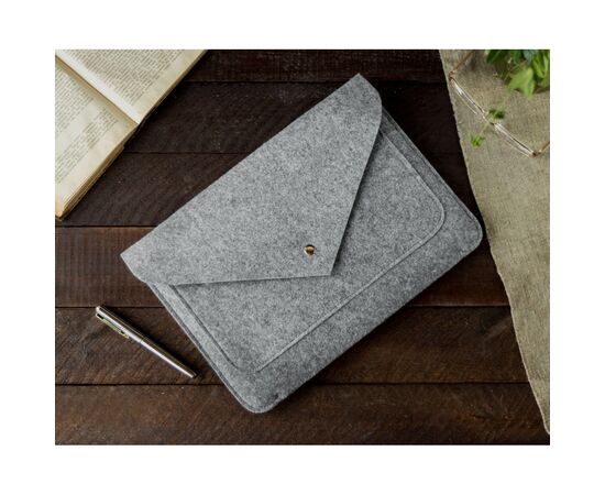 Чехол для ноутбука Gmakin 14 Macbook Pro, Light Gray (GM07-14), изображение 5 Чехол для ноутбука Gmakin 14 Macbook Pro, Light Gray (GM07-14), изображение 5
