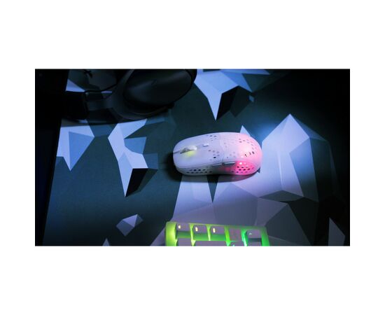 Мышка Xtrfy MZ1 RGB Wireless White (MZ1W-RGB-WHITE), изображение 2 Мышка Xtrfy MZ1 RGB Wireless White (MZ1W-RGB-WHITE), изображение 2