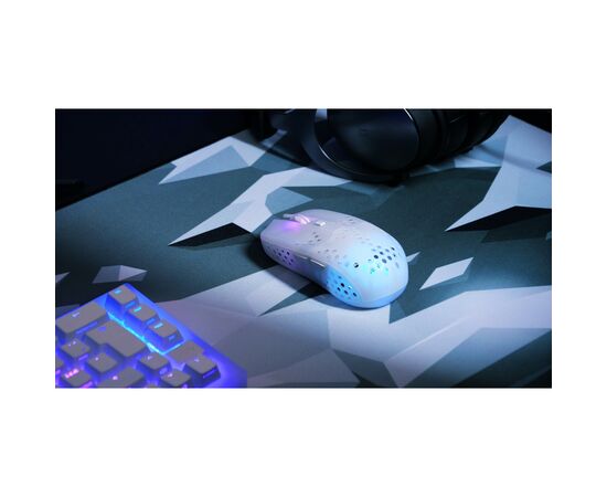 Мышка Xtrfy MZ1 RGB Wireless White (MZ1W-RGB-WHITE), изображение 3 Мышка Xtrfy MZ1 RGB Wireless White (MZ1W-RGB-WHITE), изображение 3