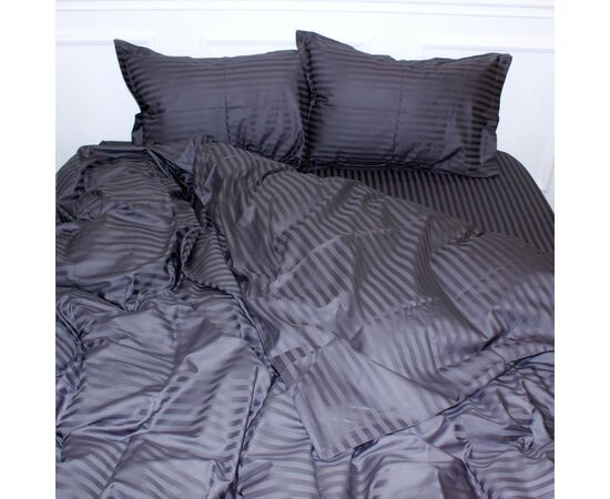 Постільна білизна MirSon Satin 30-0012DarkGray 160х220 Сімейний (2200005252017), зображення 3 Постільна білизна MirSon Satin 30-0012DarkGray 160х220 Сімейний (2200005252017), зображення 3