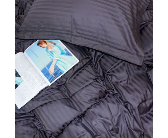 Постільна білизна MirSon Satin 30-0012DarkGray 160х220 Сімейний (2200005252017), зображення 8 Постільна білизна MirSon Satin 30-0012DarkGray 160х220 Сімейний (2200005252017), зображення 8