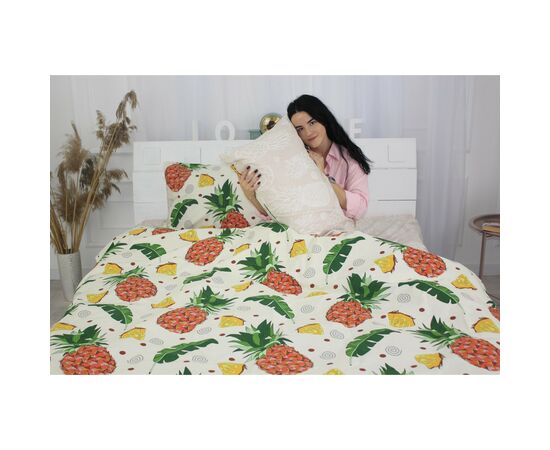 Постельное белье MirSon Бязь Ranforce Elite 17-0263 Ananas 143х210 (2200004668529), изображение 4